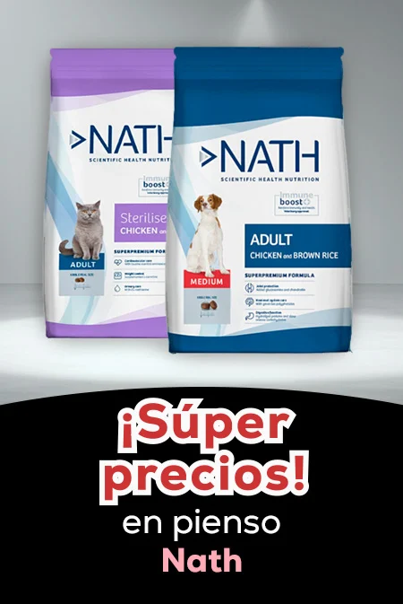 Nath: Súper precios en selección de pienso para perro