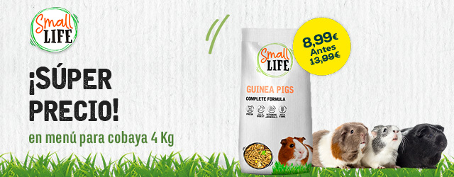 Small Life: Súper Precio en Menú para cobayas 4 kg