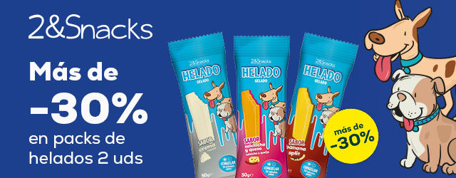 2&Snacks: Más de -30% en packs de helados 2 uds