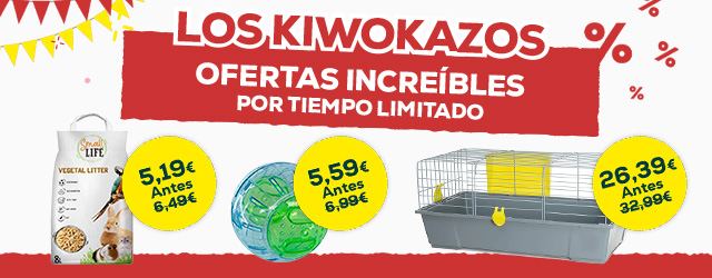 Kiwokazos: Súper precios en los accesorios y productos de higiene más buscados para conejos y roedores
