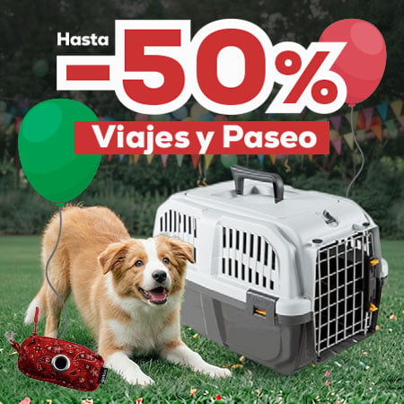 Hasta -50% en selección de accesorios de viaje y paseo