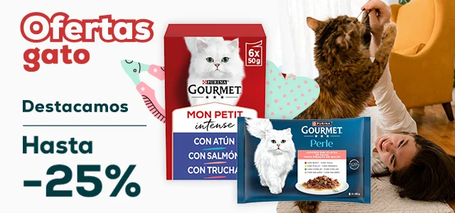 Gourmet: -25% en selección de packs de húmedo 48 ud