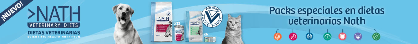 Pack especiales en dietas veterinarias Nath