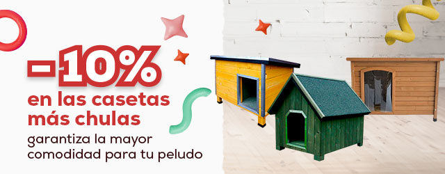 Renueva su hogar: 10% descuento en casetas para perro
