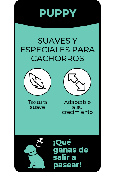 Gotoo Puppy - Accesorios suaves y especiales para tu cachorro. Adaptables para su crecimiento.