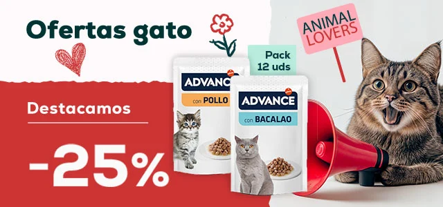 Advance: -25% en packs de húmedo para gato 12 x 85 g