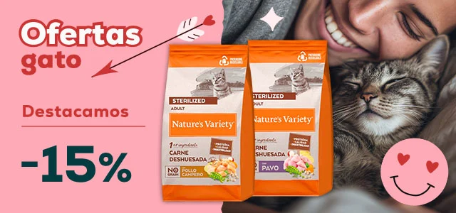 Nature's Variety: -15% en selección de pienso para gato
