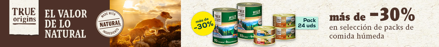 True Origins Pure: Más de -30% en selección de packs de comida húmeda