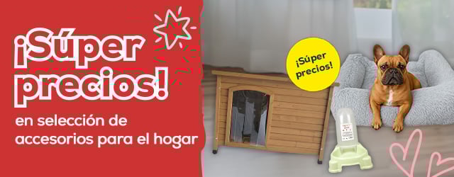 Súper precios en hogar para perro