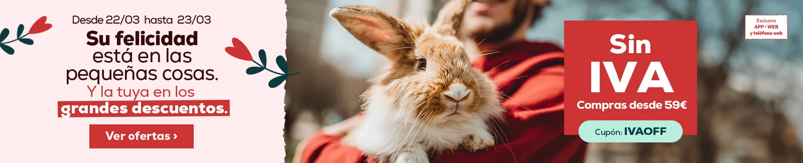 Aprovecha estos d&iacute;as sin IVA