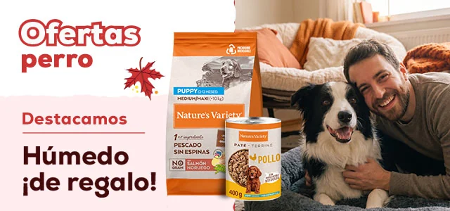 Nature's Variety: ¡Húmedo de regalo! en selección de pienso para perro