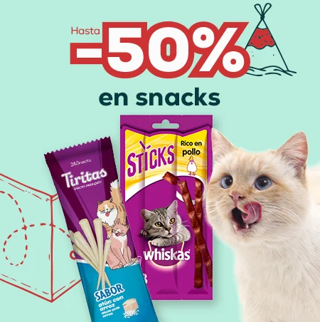 Hasta -50% en húmedo para gato