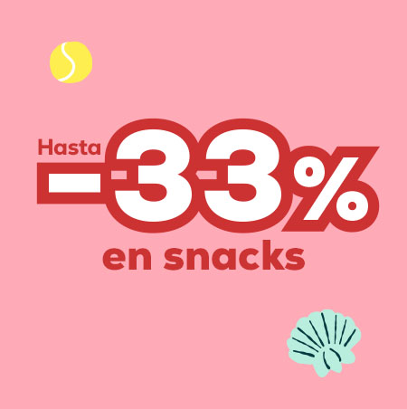Snacks para viajar: Hasta -33% en selección de snacks