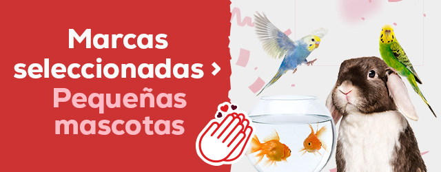 Marcas seleccionadas pequeñas mascotas
