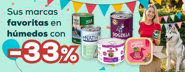 Más de -30% en selección de packs de húmedo en sus marcas favoritas