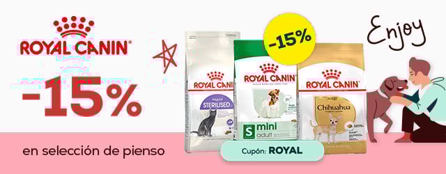 Royal Canin: -15% en selección de pienso