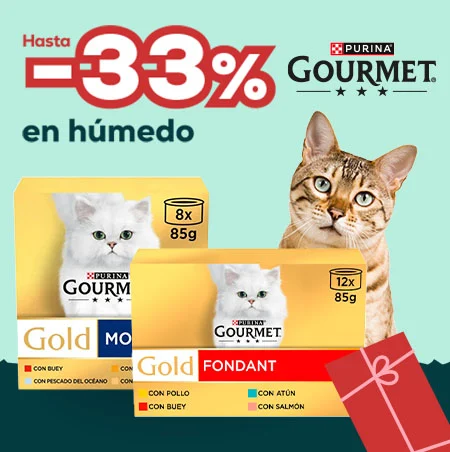 Gourmet: Más de -30% en selección de packs de húmedo para gato 48 uds