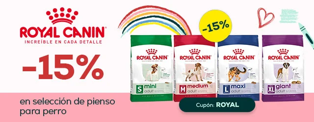 Royal Canin: -15% en selección de pienso para perro