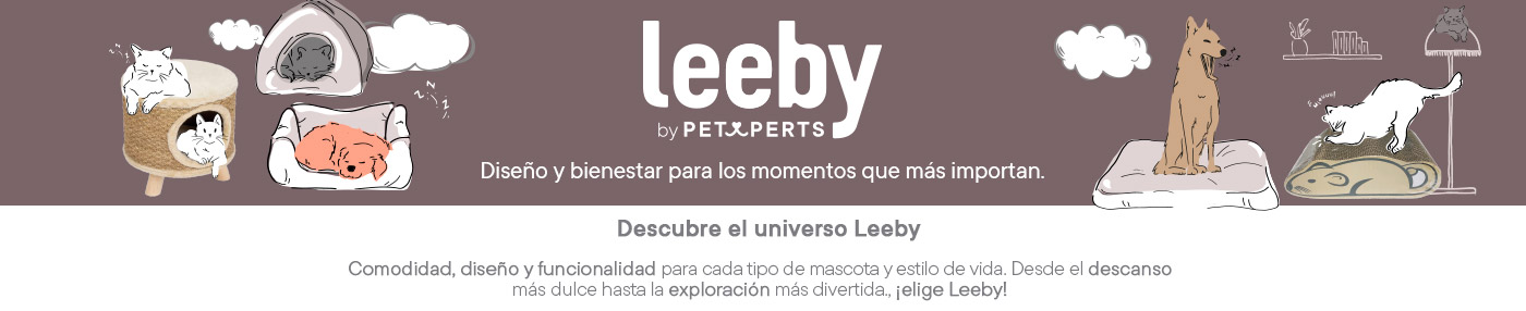 Conoce el universo de accesorios Leeby:  Diseño y bienestar para cada estilo de vida y tipo de mascota.
