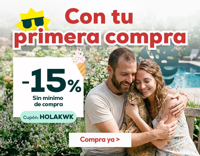 15% de descuento para tu primera compra. Regístrate y accede a tu descuento