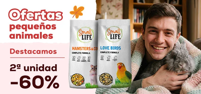 Small Life: -60% en la 2ª unidad en selección de pienso