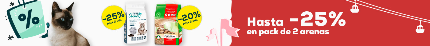 Hasta -25% en selección de arenas