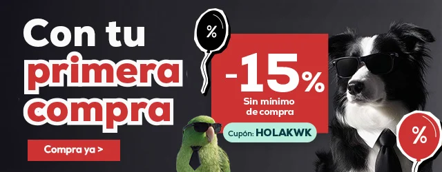 -15% de regalo con tu primera compra