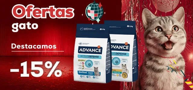 Advance: -15% en selección de pienso para gato