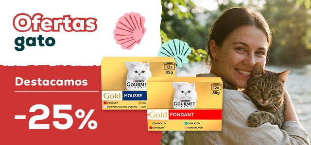 Gourmet: -25% en selección de packs de húmedos