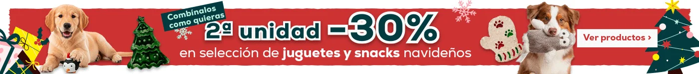 2ª unidad -30% en selección de juguetes navideños