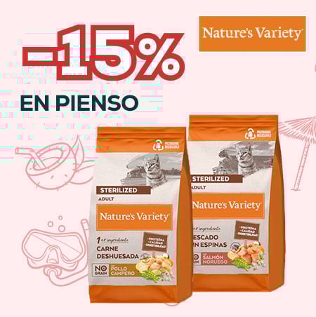 Nature's Variety: -15% en selección de pienso para gato 7 kg