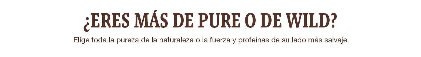 Conoce nuestras gamas para gato ¿Eres de más True Origins Pure o Wild?