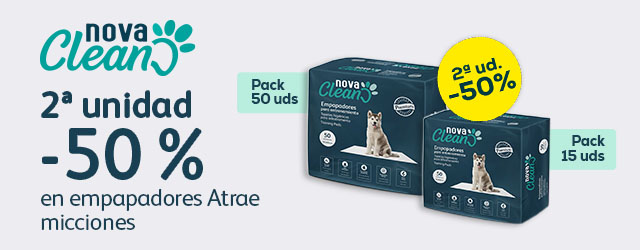 Nova Clean: -50% en 2ª unidad en empapador Atrae micciones