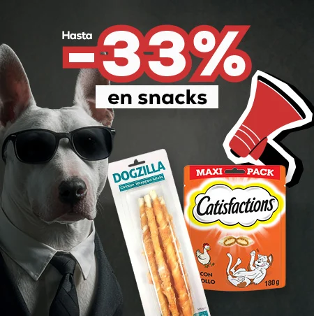 Hasta -33% en selección de snacks