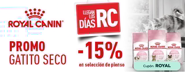 Royal Canin: -15% en selección de pienso para gatito