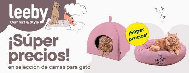 Leeby: Súper precios en selección de camas para gato