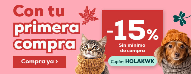 -15% de regalo con tu primera compra