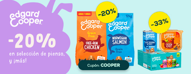 Edgard & Cooper: -20% en selección de pienso para perro, -33% en selección de packs de húmedo para perro