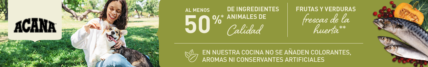Acana. Alimentación natural para perros senior