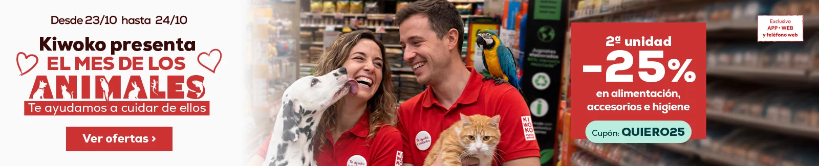 25% descuento en la segunda unidad