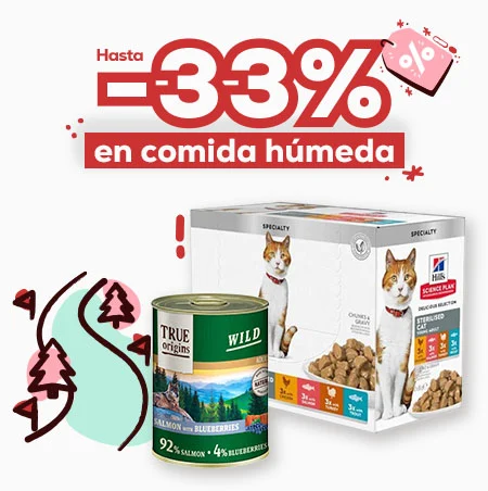 Hasta -33% en selección de húmedos