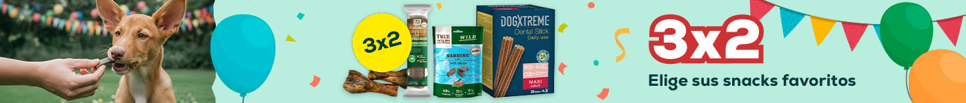 3 x 2 en sus snacks favoritos