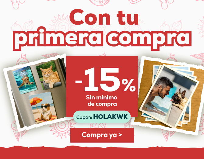 -15% de regalo con tu primera compra