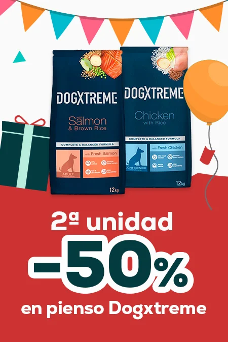 Dogxtreme: -50% en la 2ª unidad en selección de pienso 12 kg