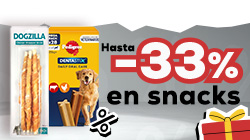 Hasta -33% en selección de snacks para perro