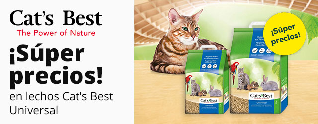JRS: Súper precios en lechos Cat's Best Universal
