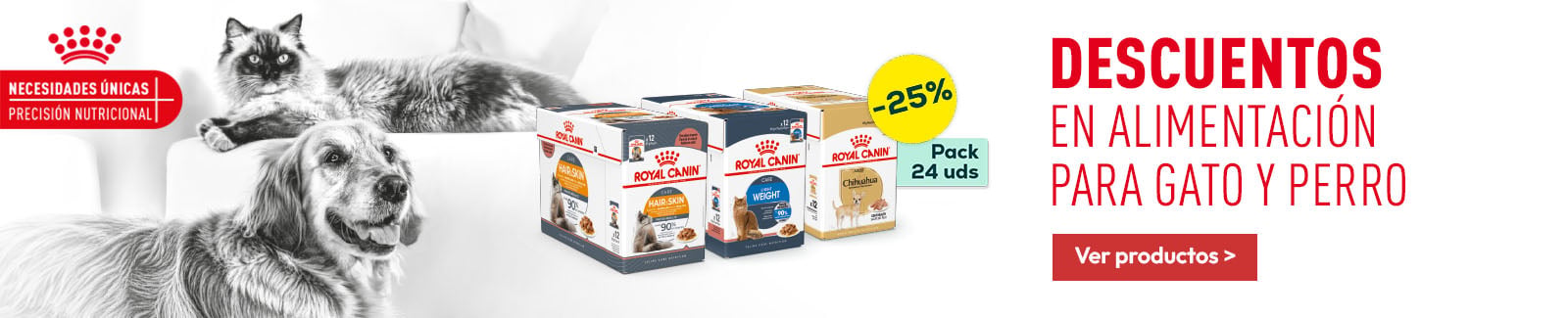 Royal Canin: -25% en selecci&oacute;n de comida h&uacute;meda para perro y gato