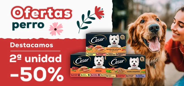 Cesar: -50% en la 2ª unidad en selección de húmedo