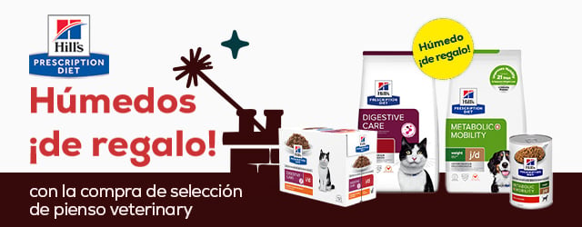 Hill's Prescription Diet: ¡Húmedo de regalo! con la compra de selección de pienso veterinary