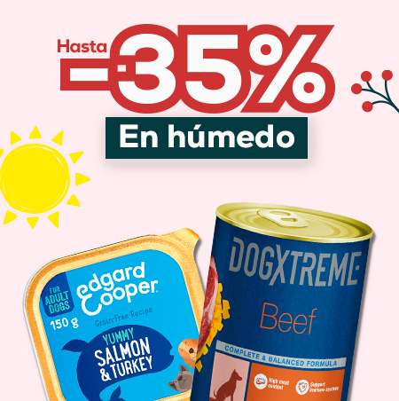 Hasta -35% en selección de húmedos para perro